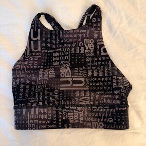 Lululemon sports bra, size medium